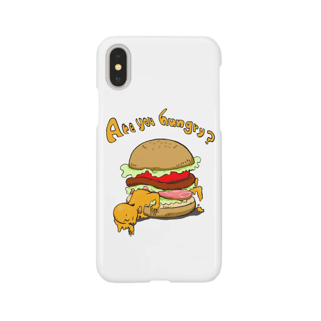 お刺身のハンバーガー食べる？ Smartphone Case