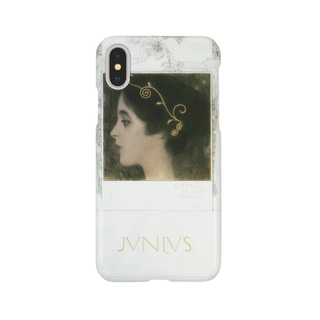 Art Baseのグスタフ・クリムト / 1896 /Junius / Gustav Klimt Smartphone Case