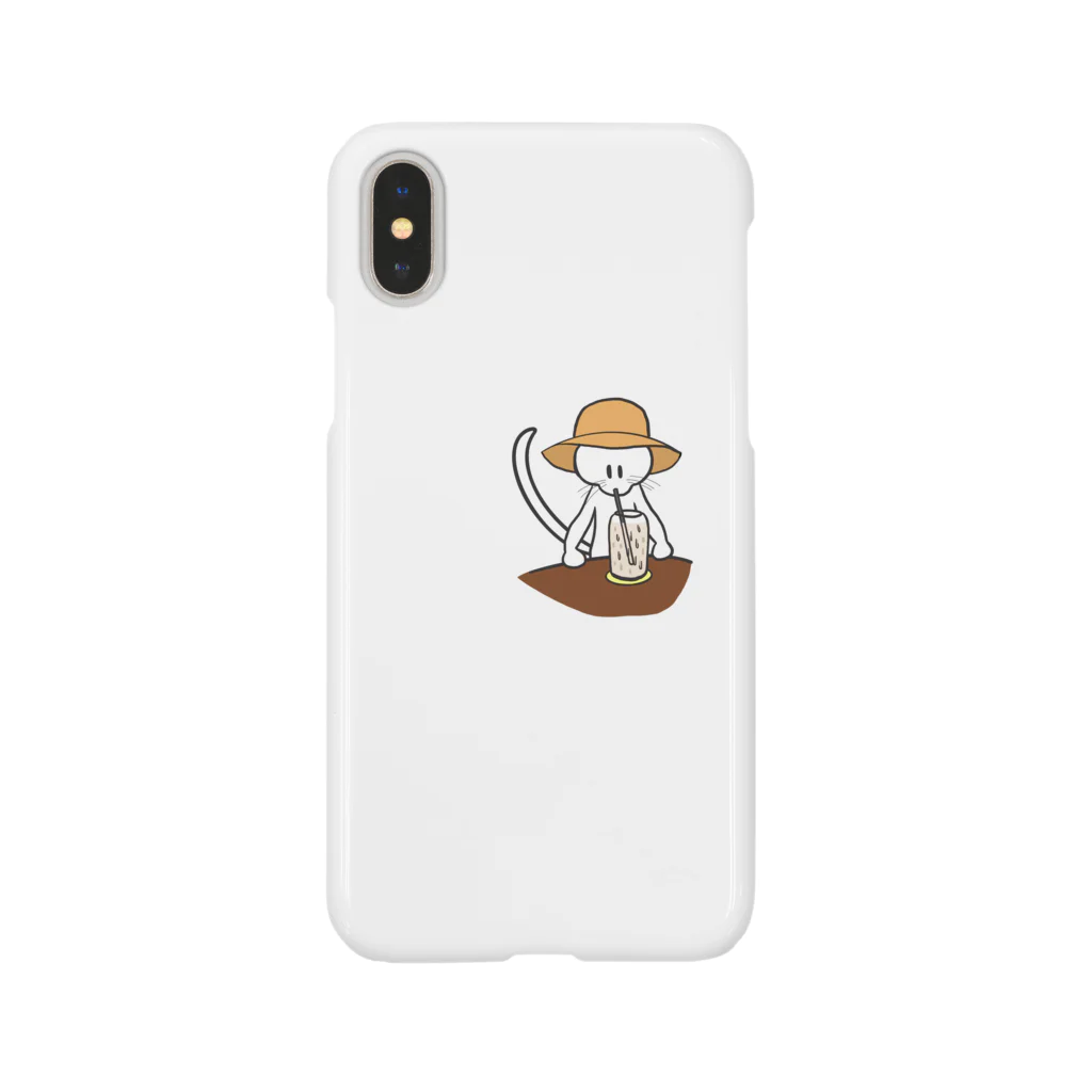 お菓子パーラーのカフェオレとねこ Smartphone Case