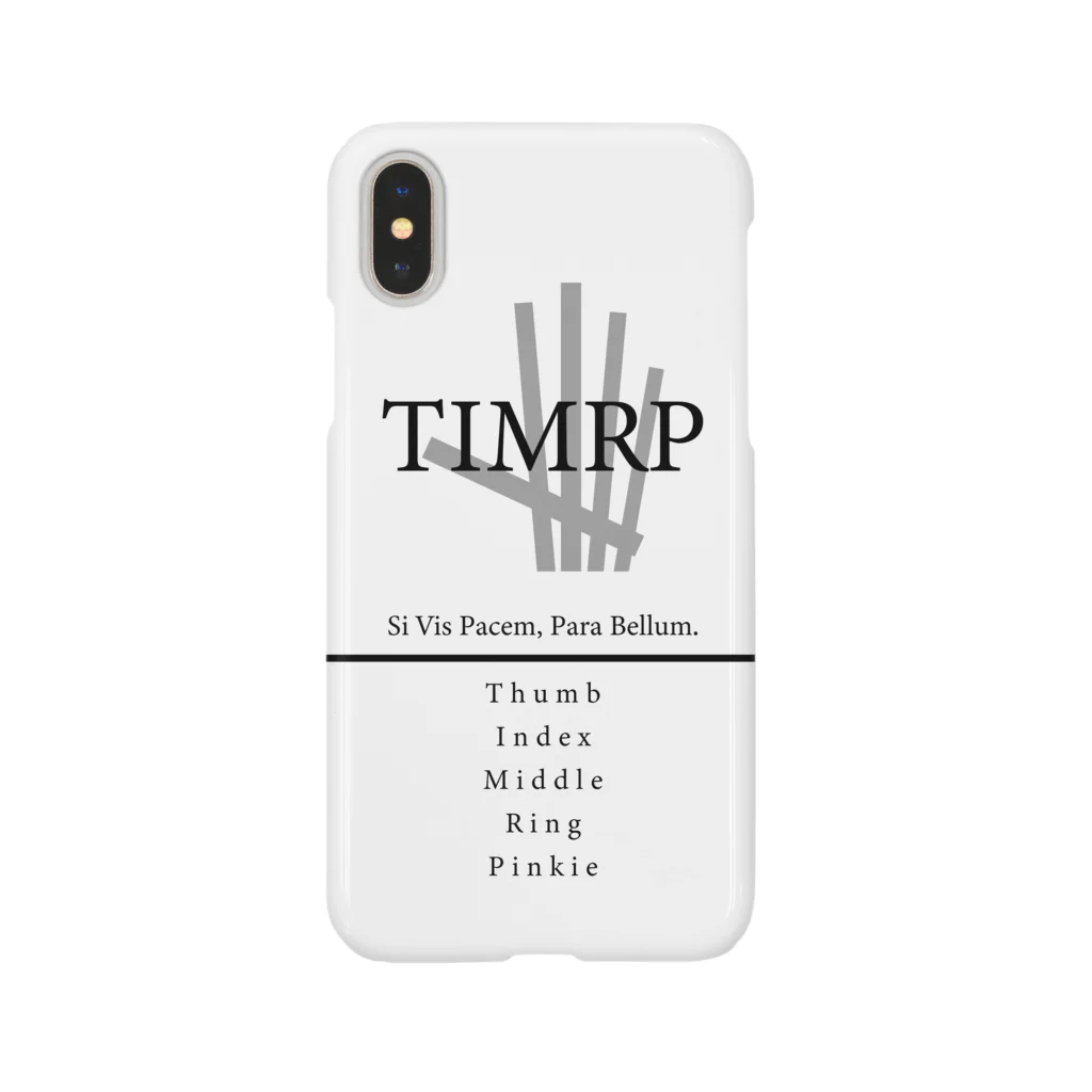 TIMRPのPara Bellum （White） スマホケース