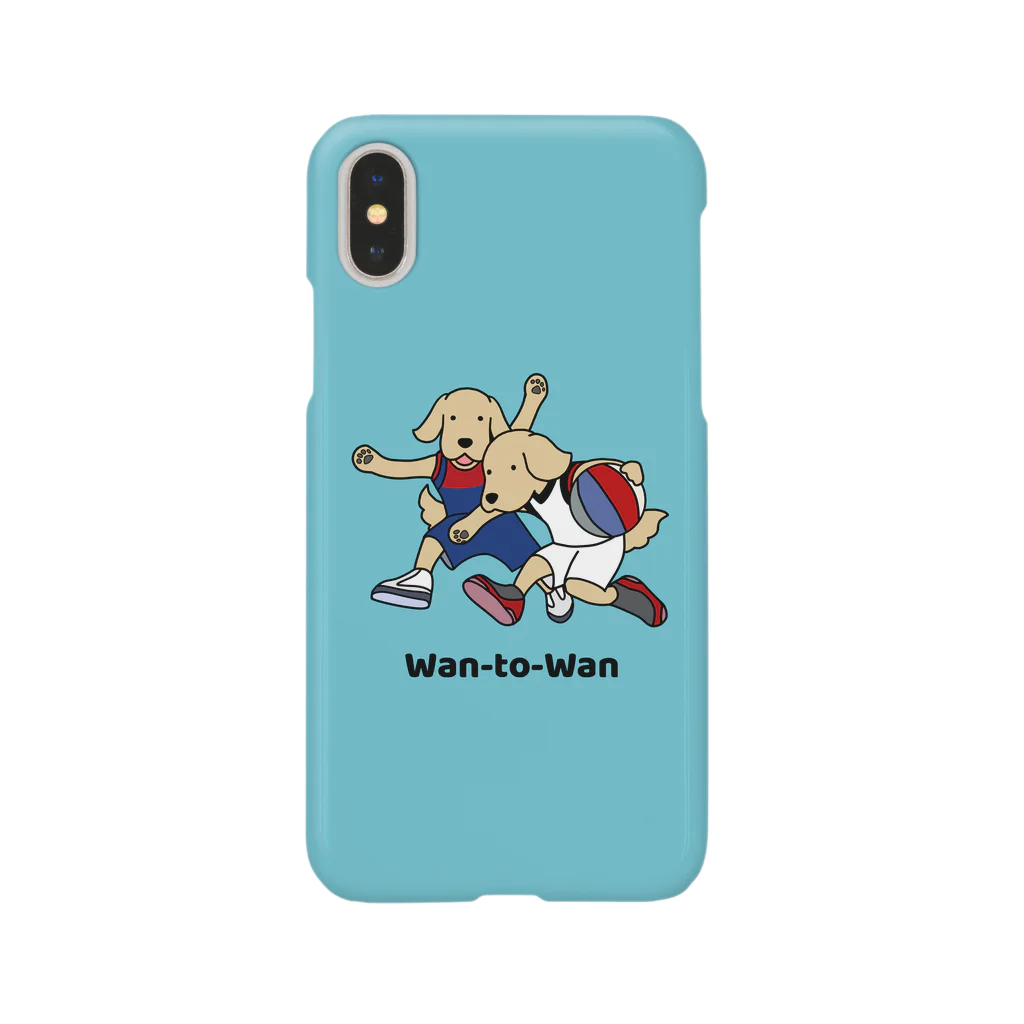 efrinmanのバスケット1（ブルー） Smartphone Case