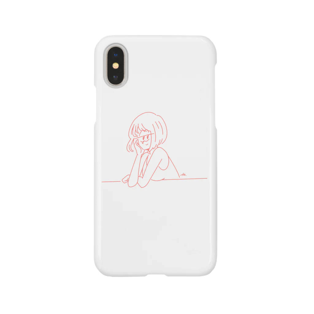 マチダタケルのSUZURIのお店のそろそろ夏も終わりガール Smartphone Case