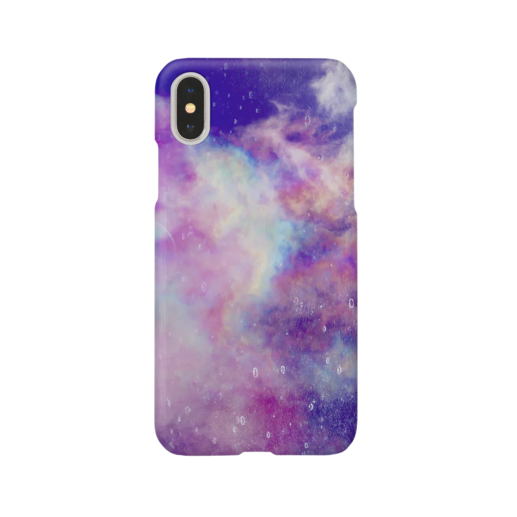 Uneの滲んだ夜空 Smartphone Case