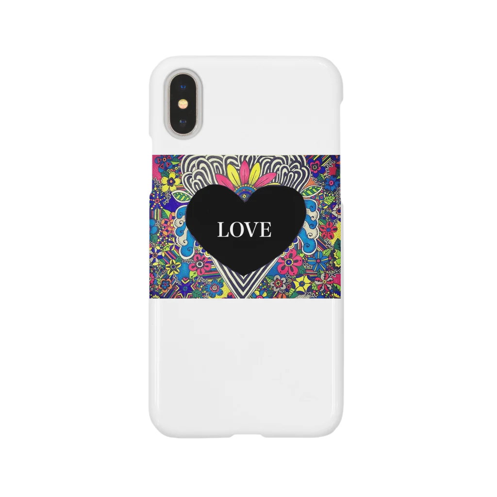 aayaaakaaのBIG LOVE Smartphone Case