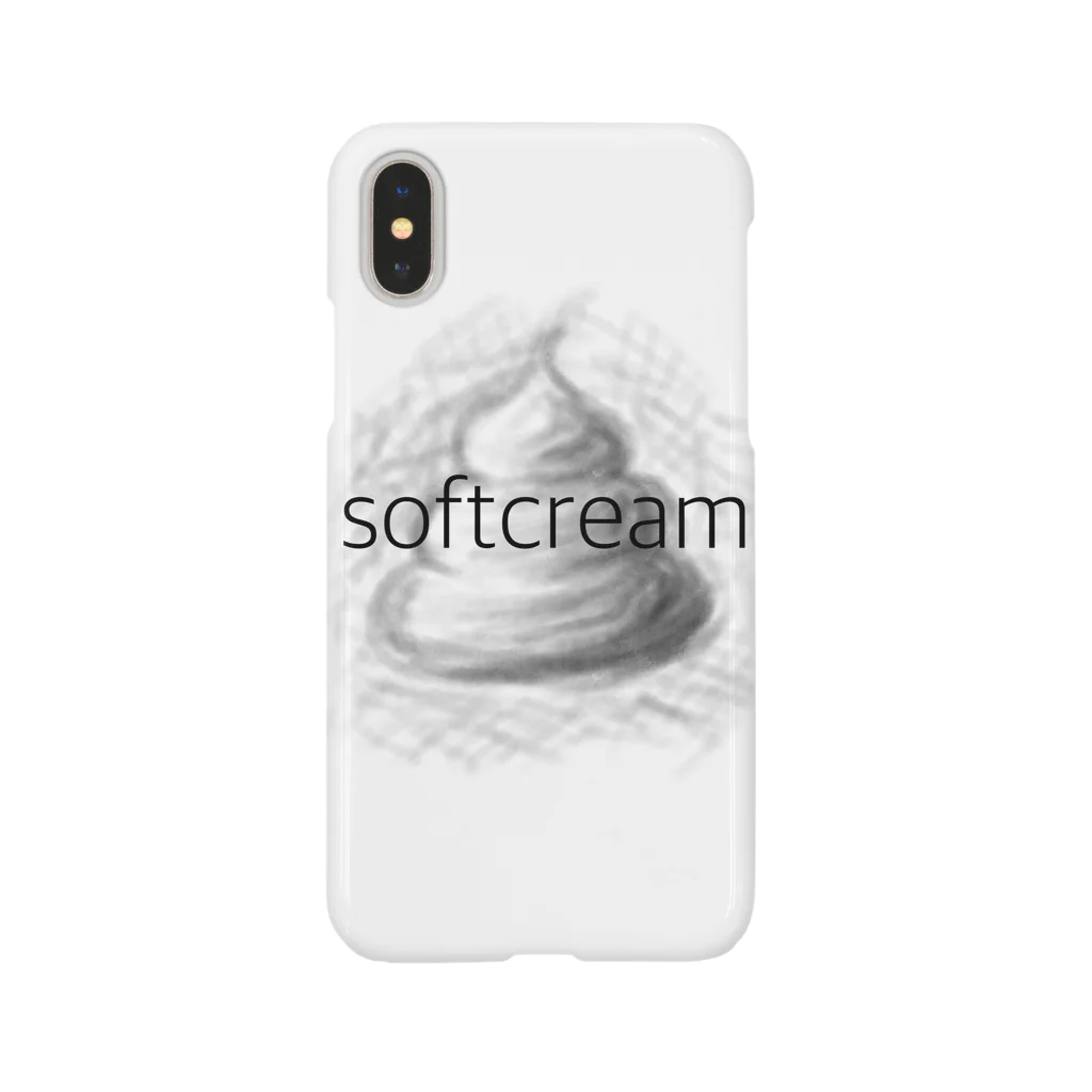 SAooNのsoftcream。 スマホケース