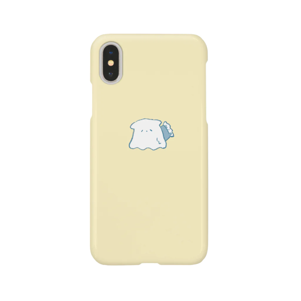 SOY suzuri店のにどねおばけねこ Smartphone Case