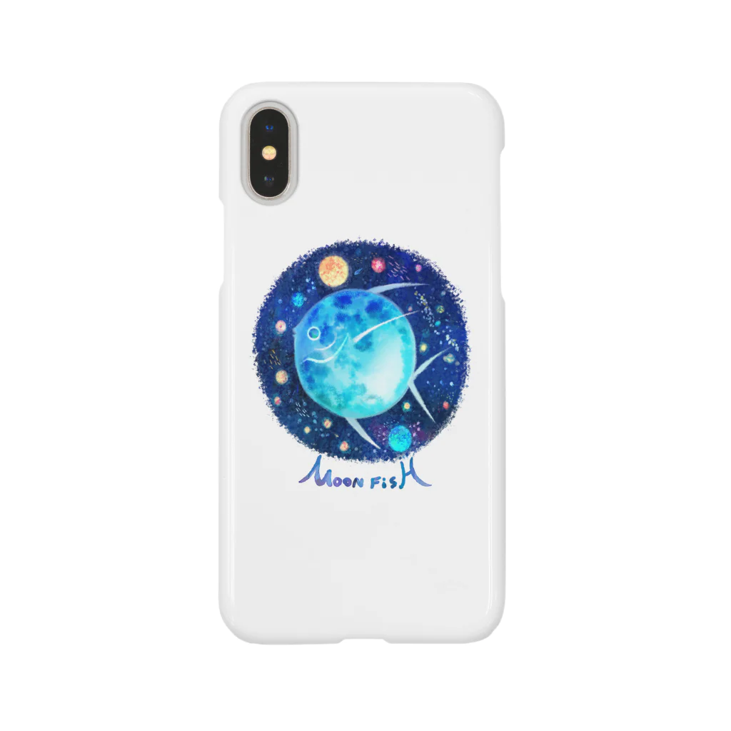 ハルノキ工房のMOON FISH Smartphone Case