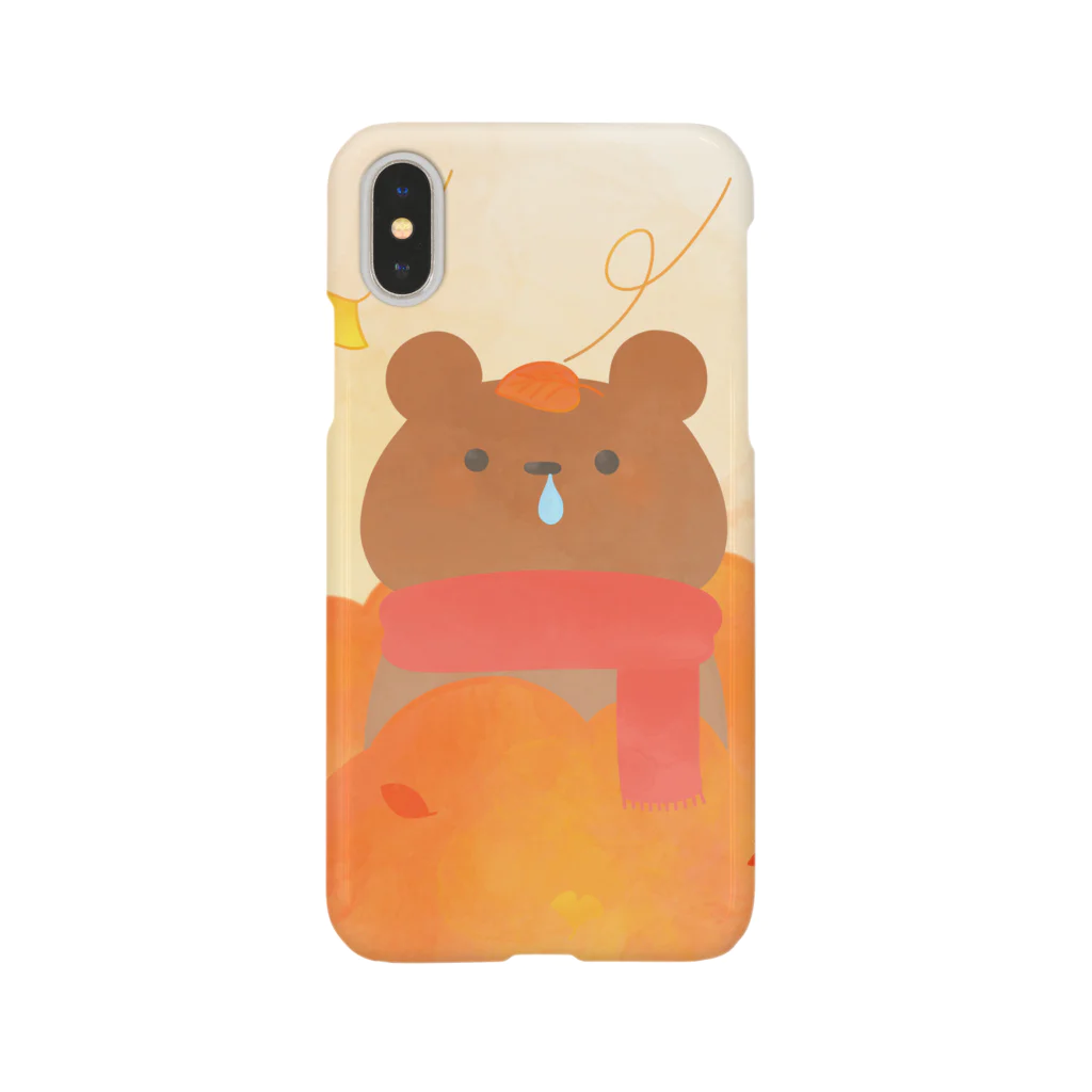 みょーの秋のかぜっぴきくまさん Smartphone Case