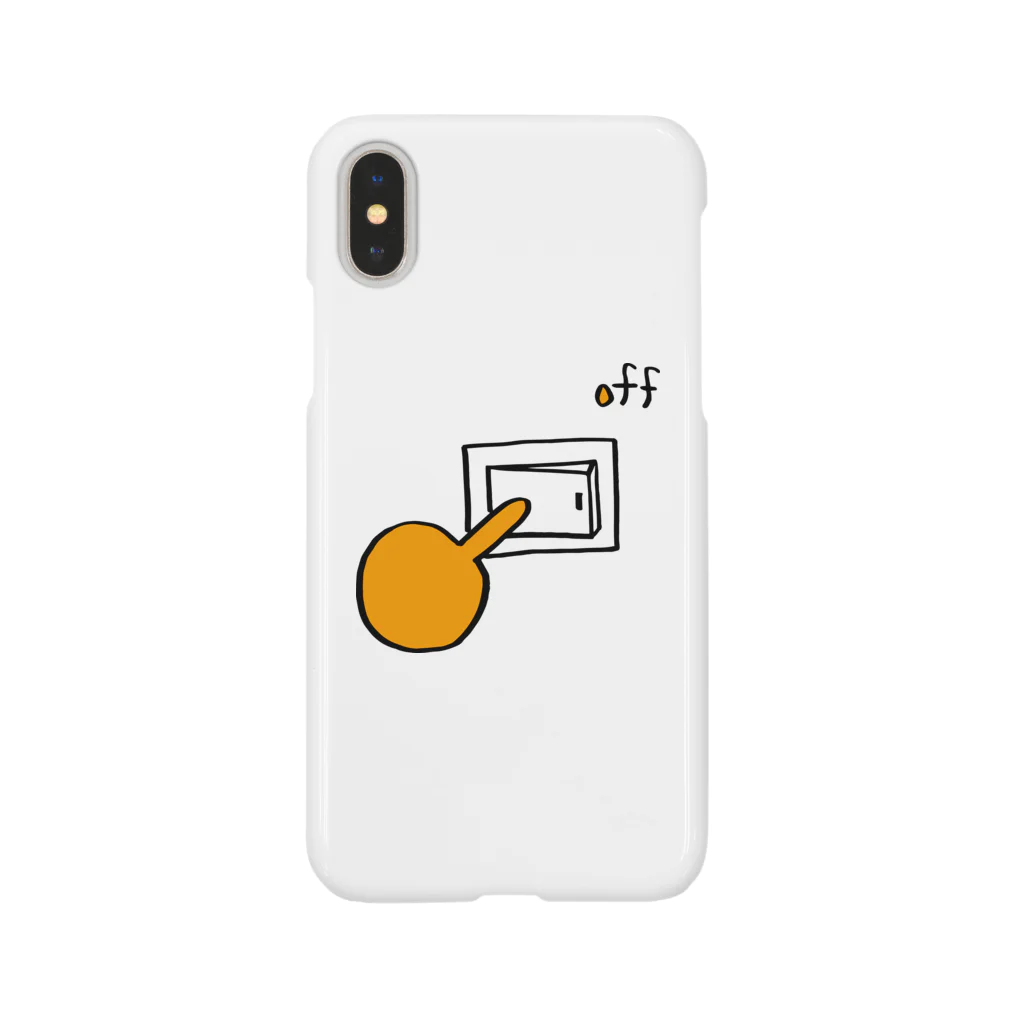 HIBANA designのoff-電気消して！- Smartphone Case