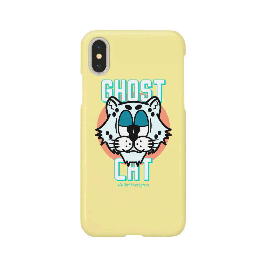 All of the RightsのGHOST CAT Smartphone Case