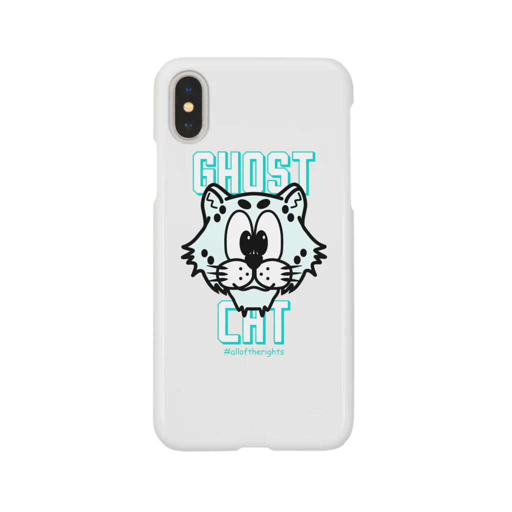 All of the RightsのGHOST CAT Smartphone Case