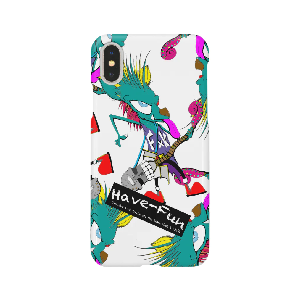 HaveーFun 嘉のHaveーFun fineスマフォケース Smartphone Case