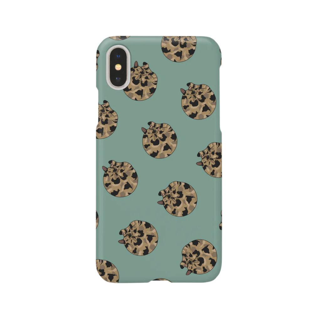 facのねこドット サビ Smartphone Case