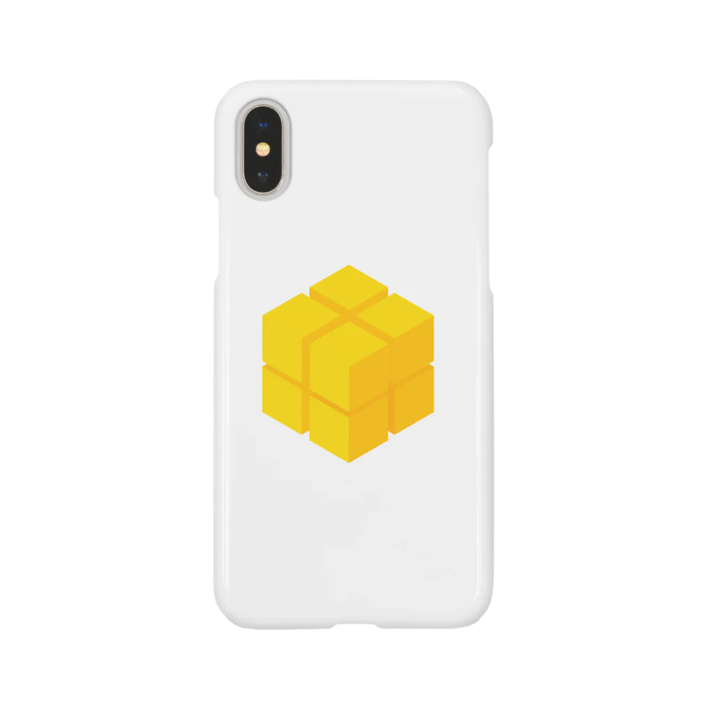 A shopのキューブオレンジ Smartphone Case