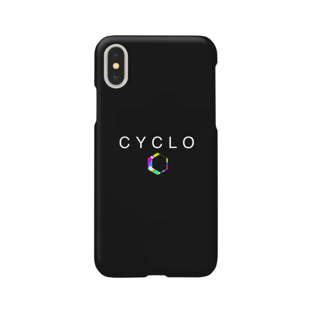 CYCLO (シクロ)のCYCLO iPhoneケース ブラック Smartphone Case