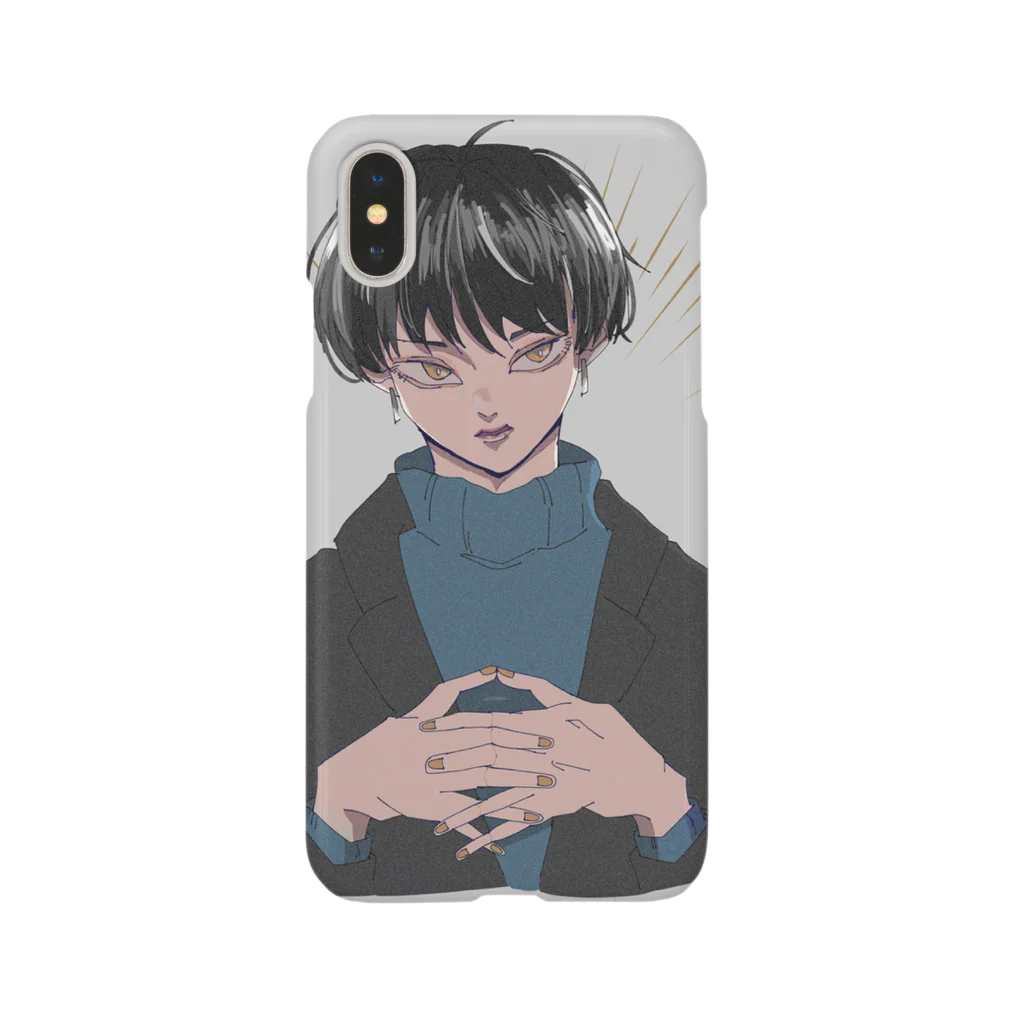 紅の顔が良いひと Smartphone Case