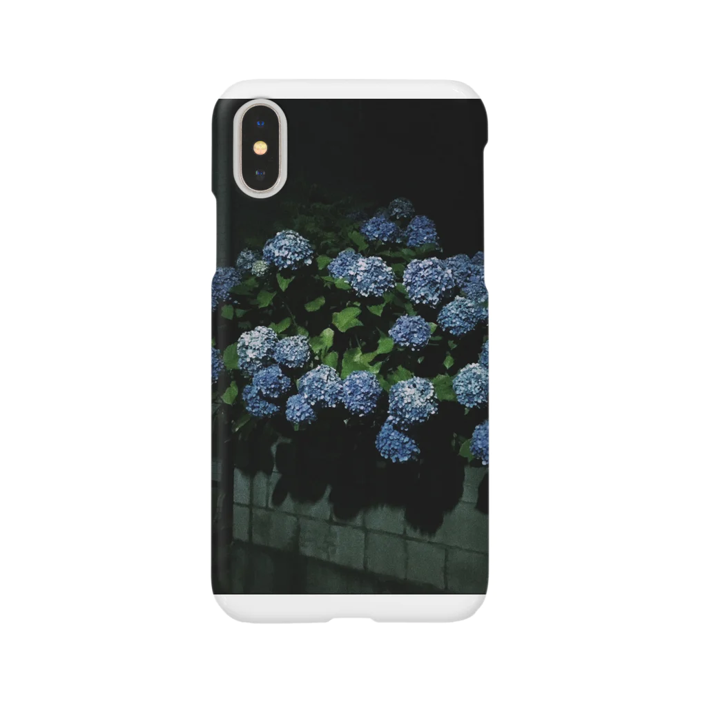 CHIAKIX SHOPの夜の紫陽花 Smartphone Case