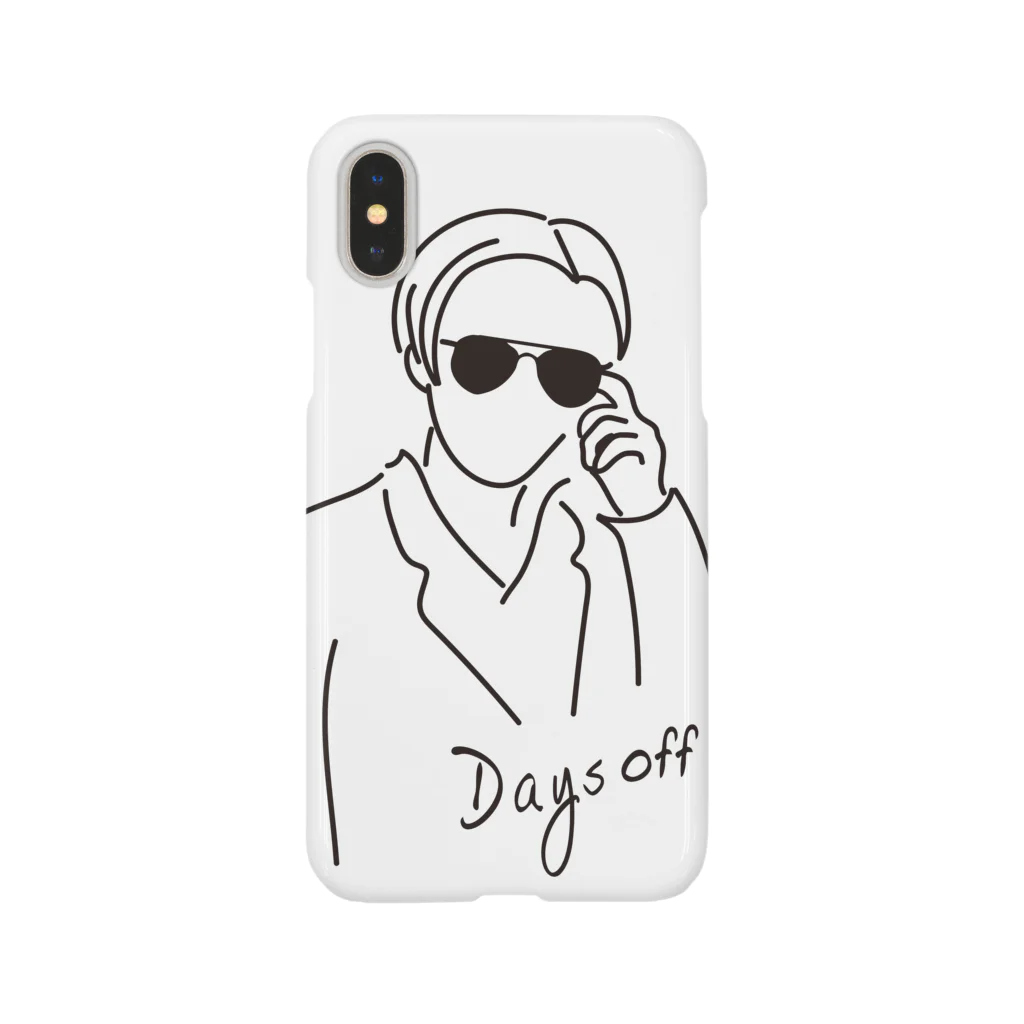 Days off (デイズオフ)のサングラス男 Smartphone Case