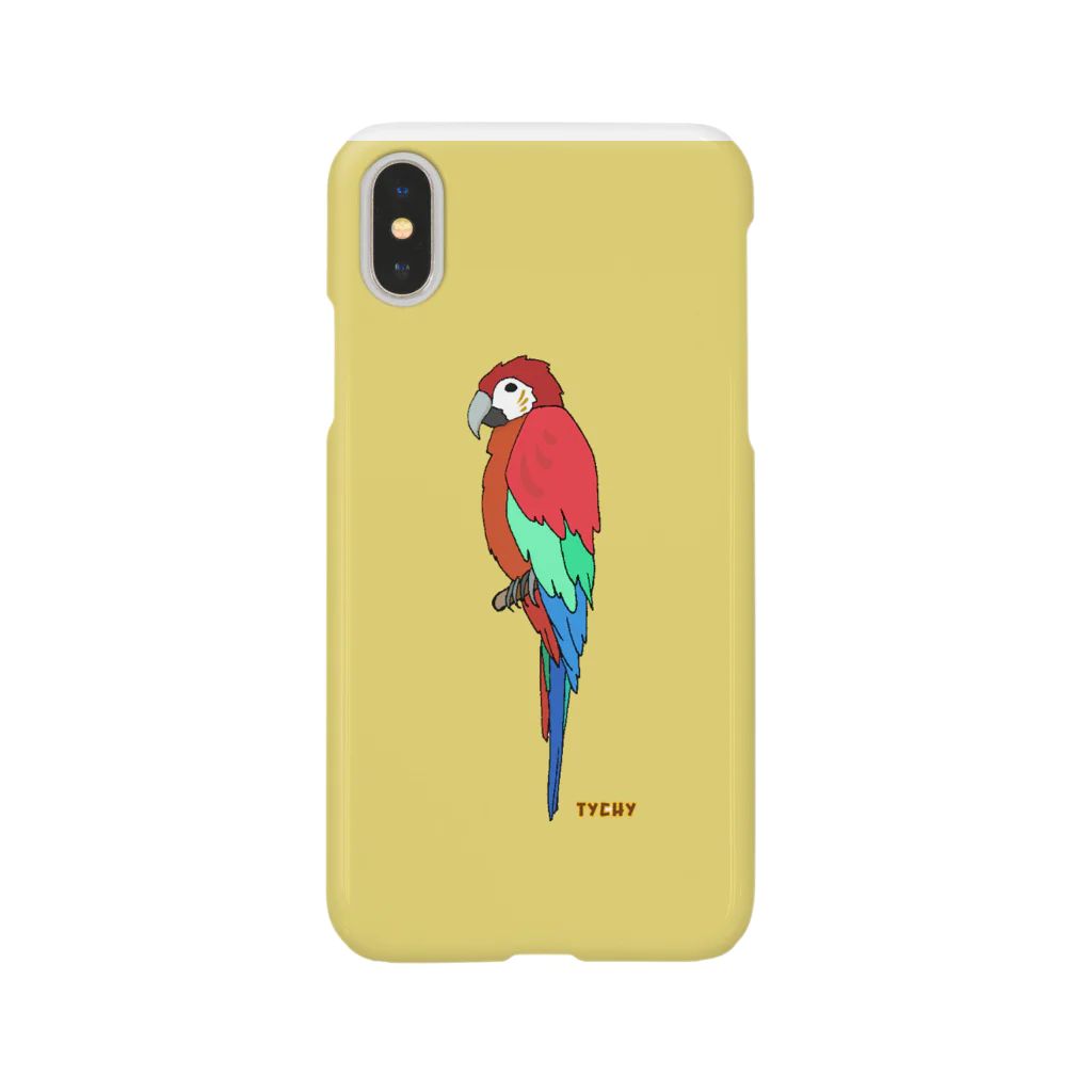 Chimiccoの南国オウム🦜　黄 Smartphone Case