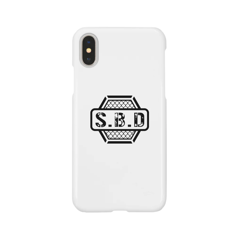 シークレットベース ドミネートのSBD SIMPLE LOGO 04 B スマホケース