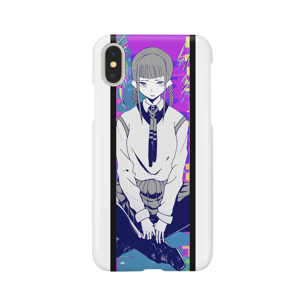 烏工房のじろりちゃん【サイズ XS Maxまで】 Smartphone Case