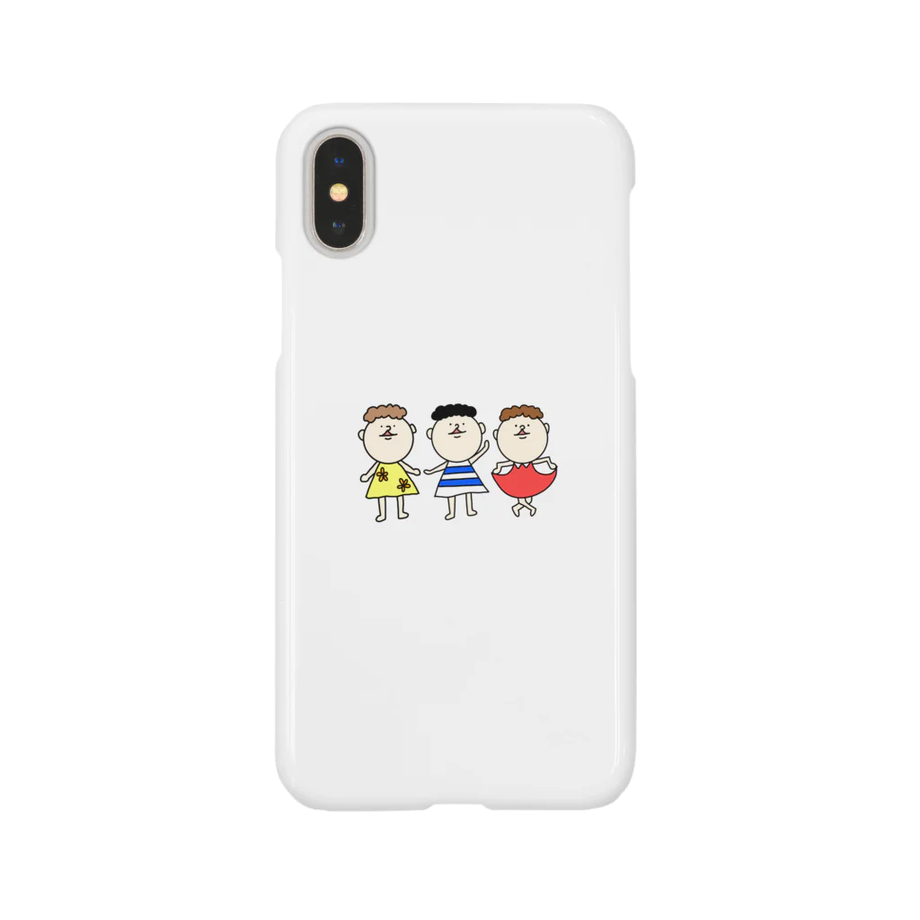 ゆるめのゆるかおちゃん 集合 Smartphone Case