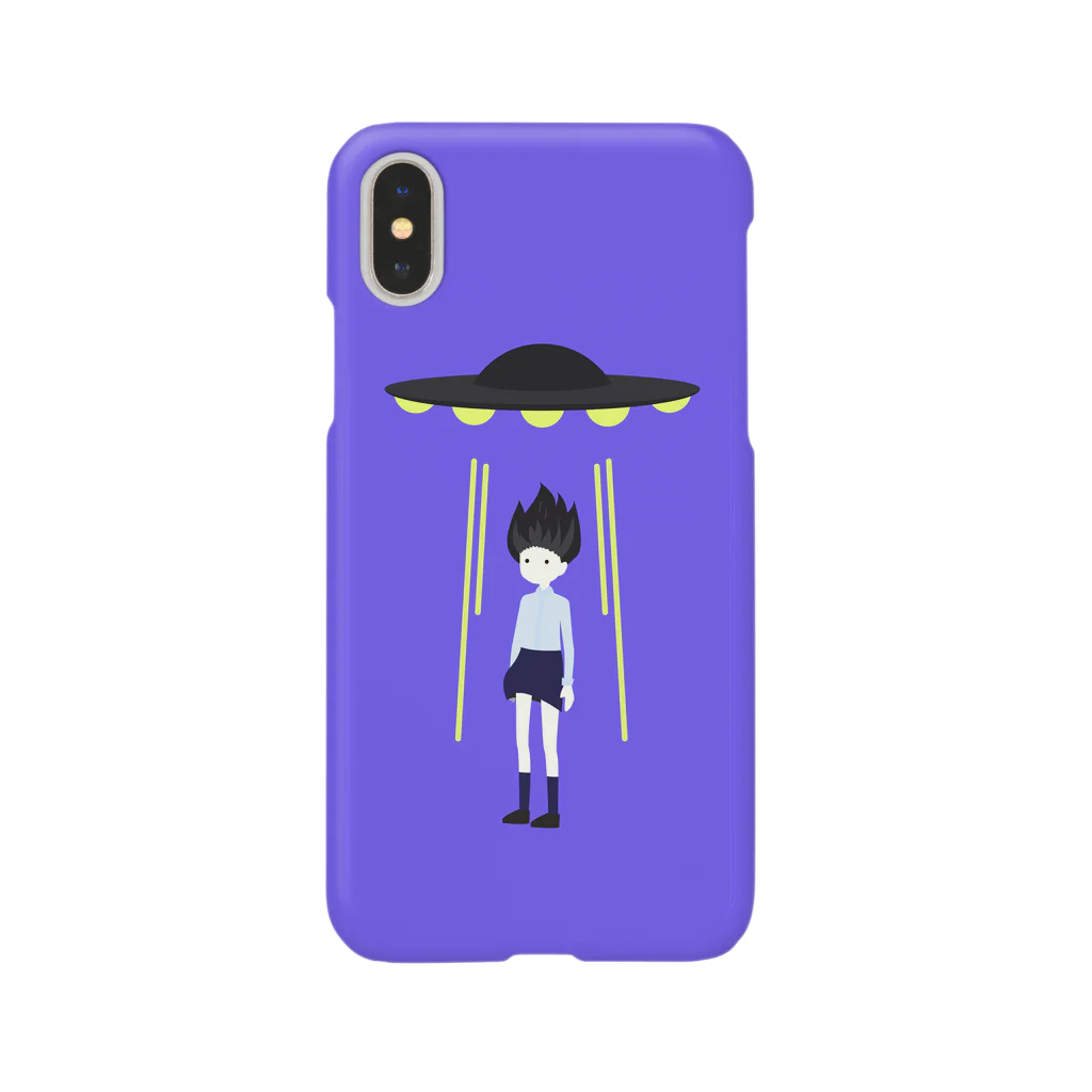 カロロロロのUFOにさらわれない スマホケース