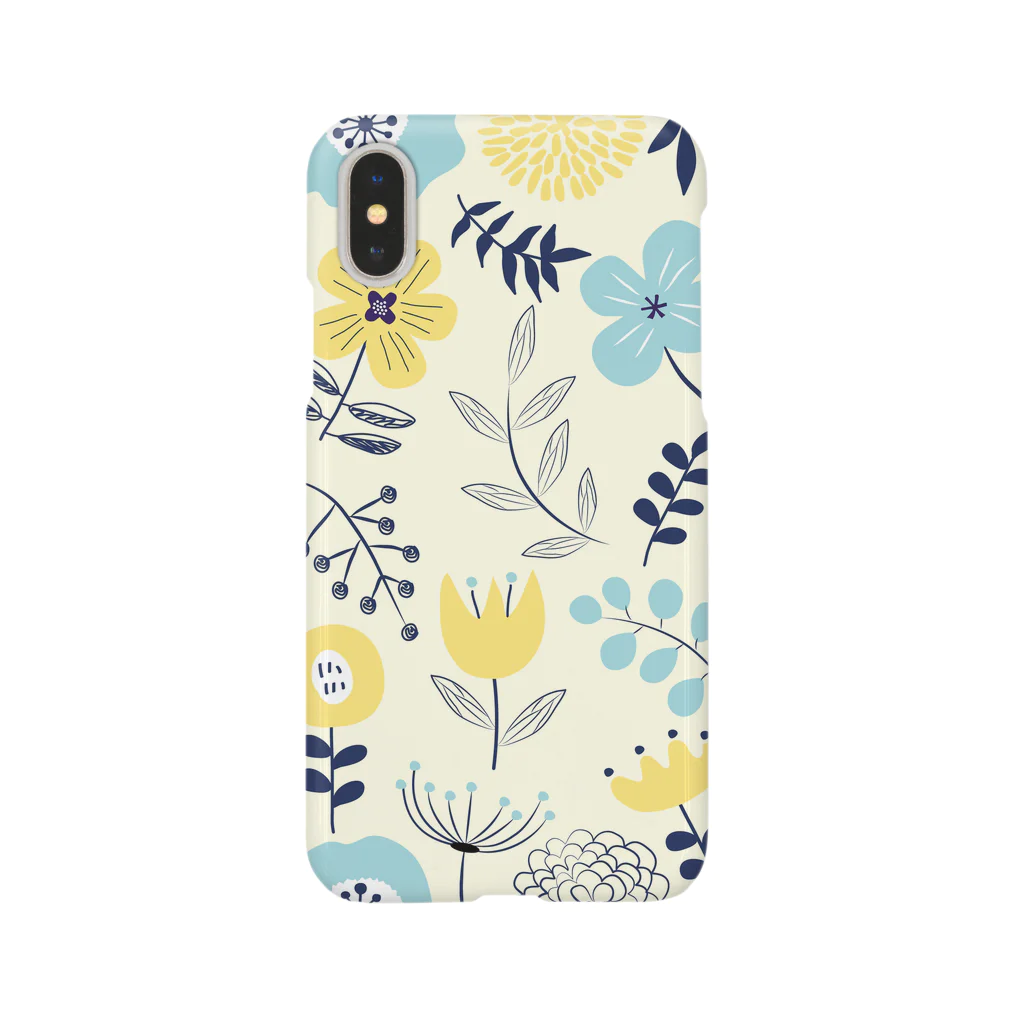 yumeyumeの北欧花柄 Smartphone Case