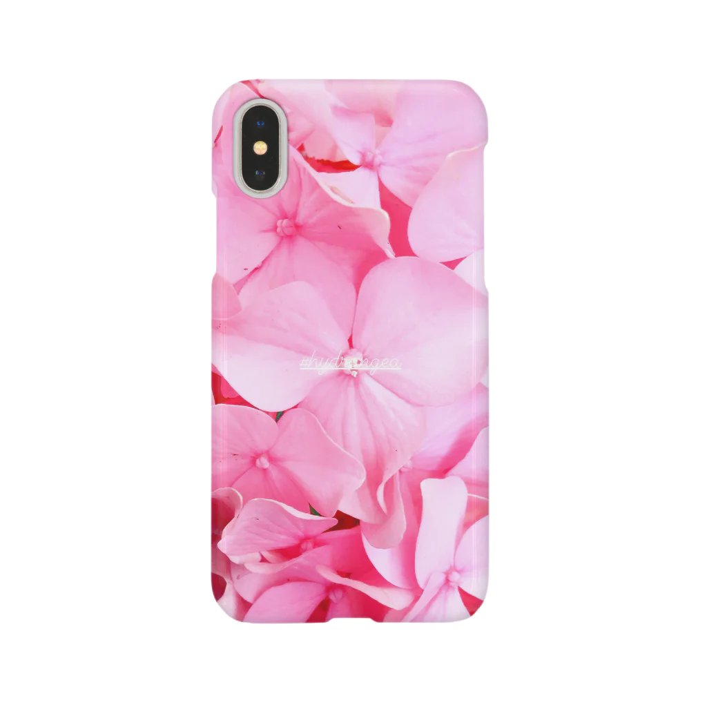 ✯しーくん。の【紫陽花・ピンク】iPhoneケース Smartphone Case