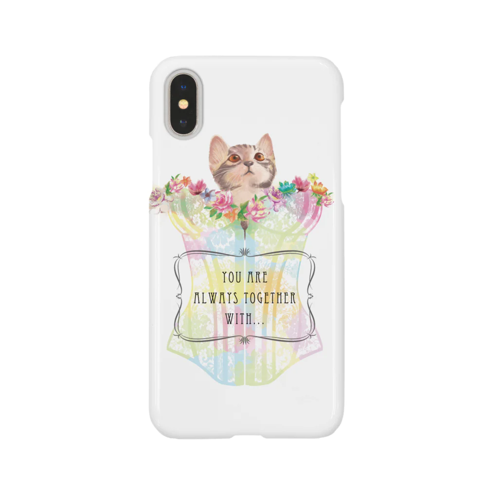 しきみふとしのビスチェ猫 Smartphone Case