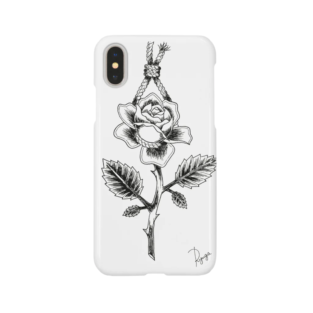 RnTaTTooのRose スマホケース