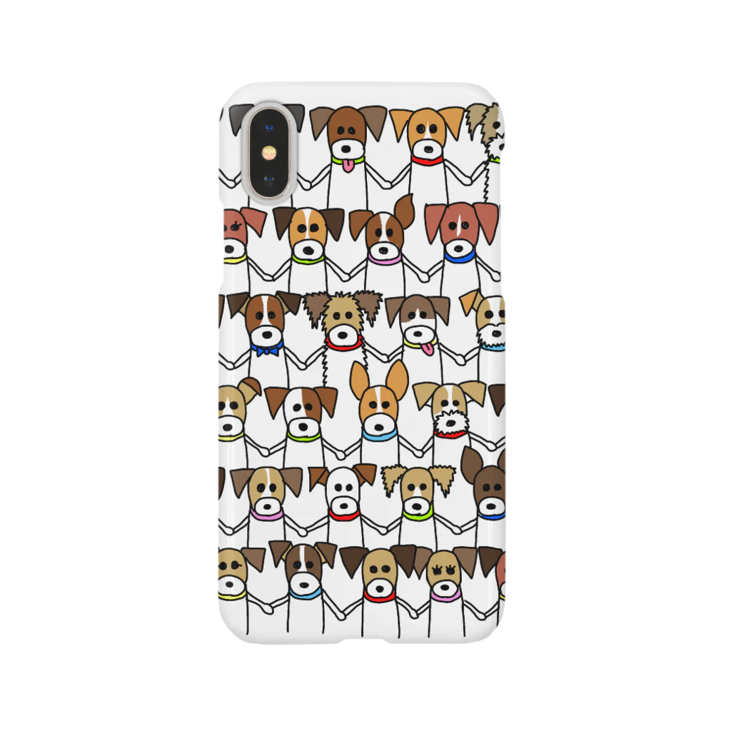 トトエリのジャックラッセルテリアのトトwithフレンズ Smartphone Case