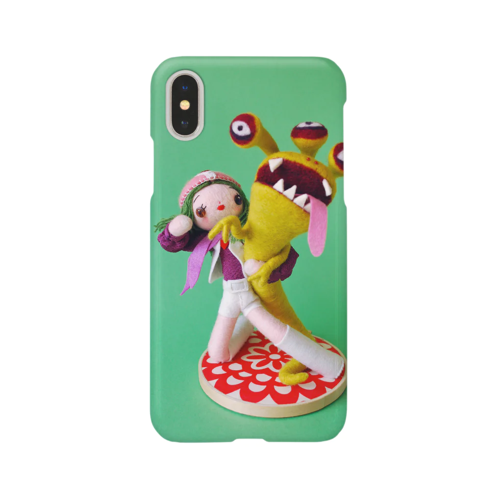 水島ひねの必殺パンチをおみまいよ！ Smartphone Case