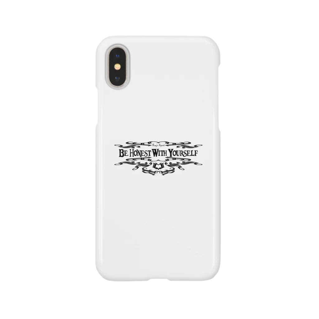 Ray's Spirit　レイズスピリットのBe Honest With Yourself（BLACK） Smartphone Case