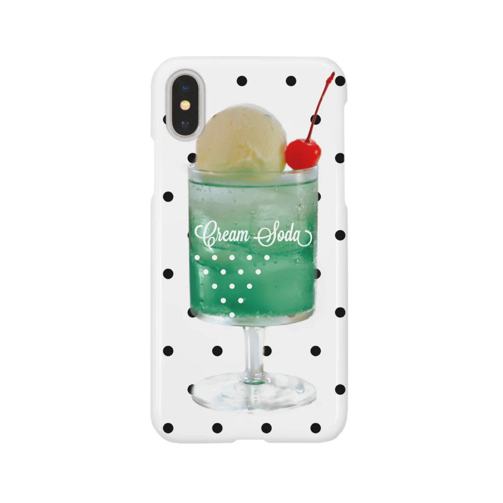 いくのドットなクリームソーダ  Smartphone Case