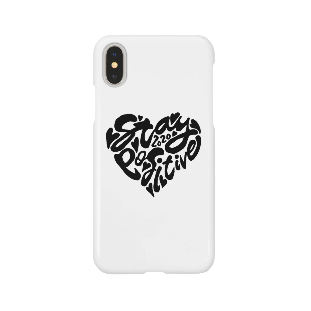 筆文字ギフトのお店Ａ＊poetry（ポエトリー）のstay positive Smartphone Case