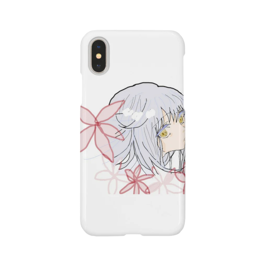 青リンゴのゆめかわいい女の子 Smartphone Case