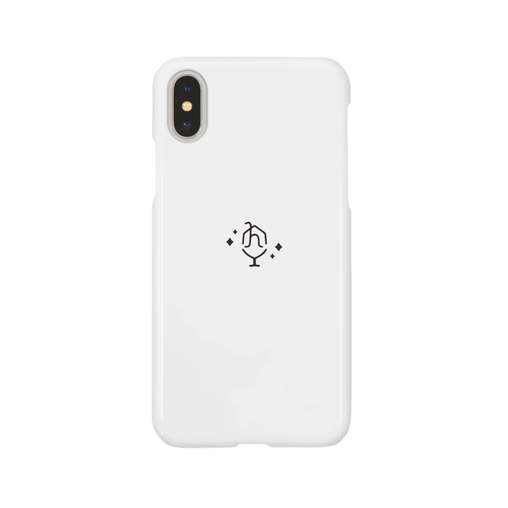 Hachun's closetのiphoneケース　ブラック Smartphone Case