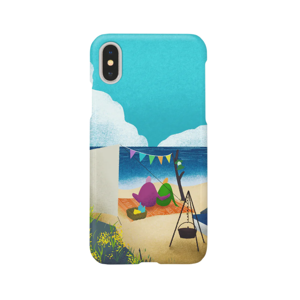 アタラシマユのCAMP - SEA Smartphone Case