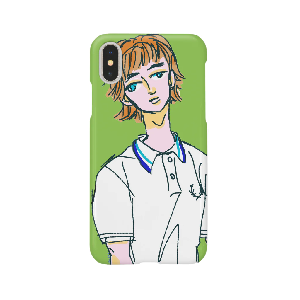 Naoko🎨a.k.a.ハピ山先輩⛰のテニス部 Smartphone Case