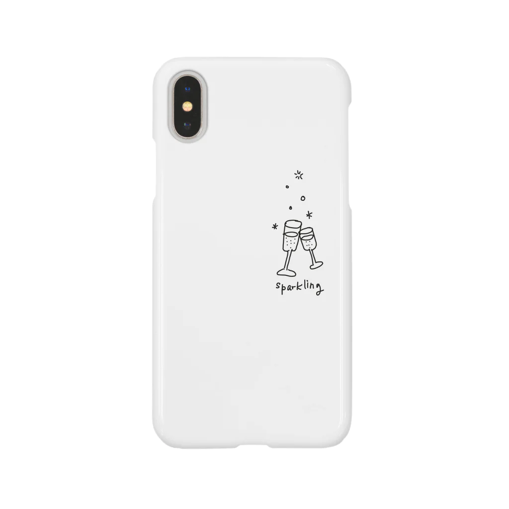 Chikara's Shopのあわあわsparkling【ワンポイント】 Smartphone Case