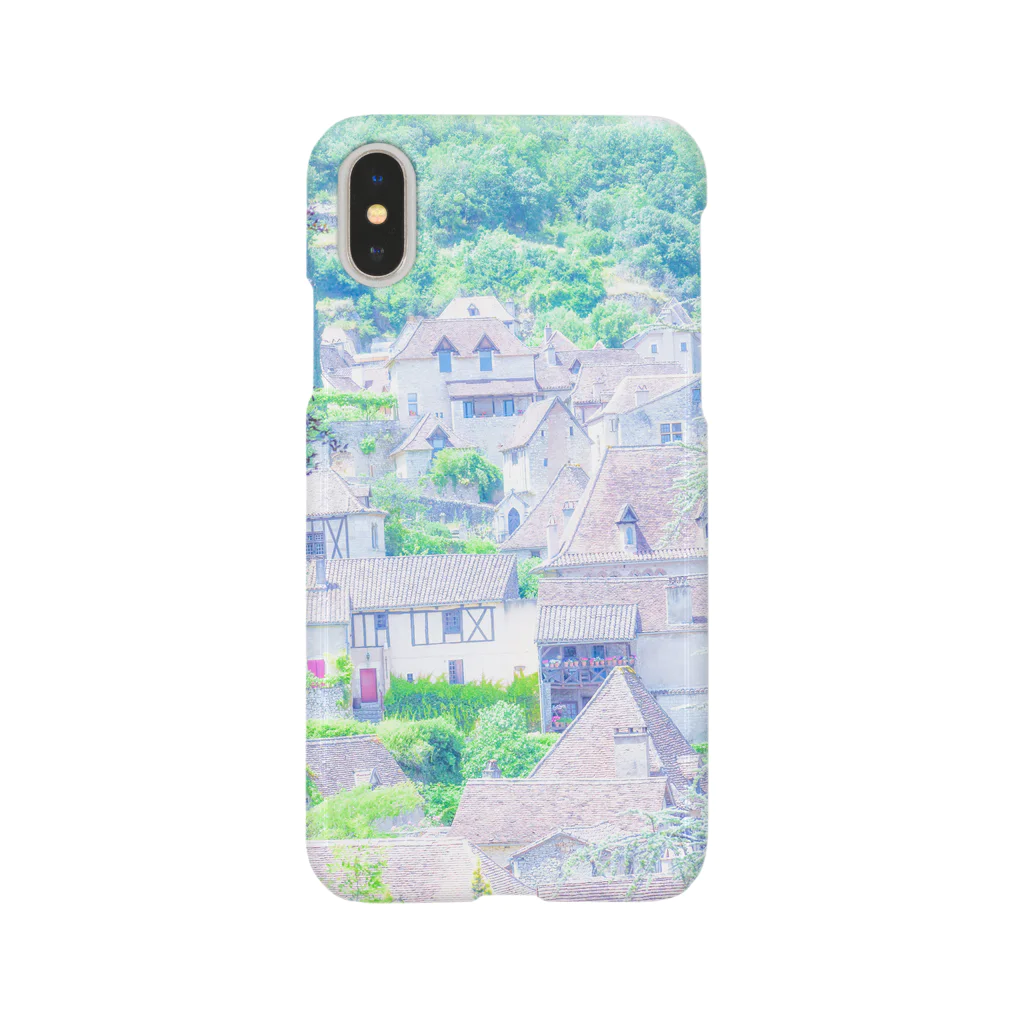 リンの工作室のフランスの美しい村　 Smartphone Case