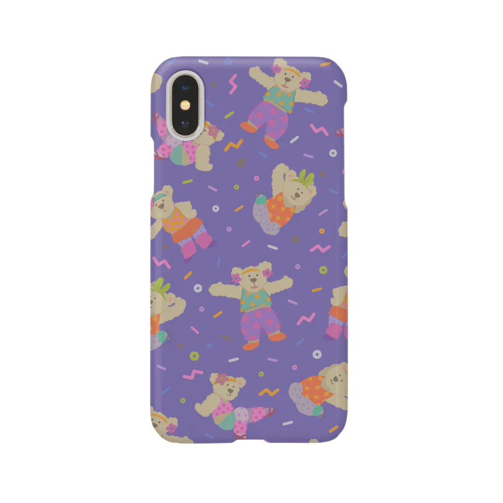 chami＊designのaerobi bear Smartphone Case