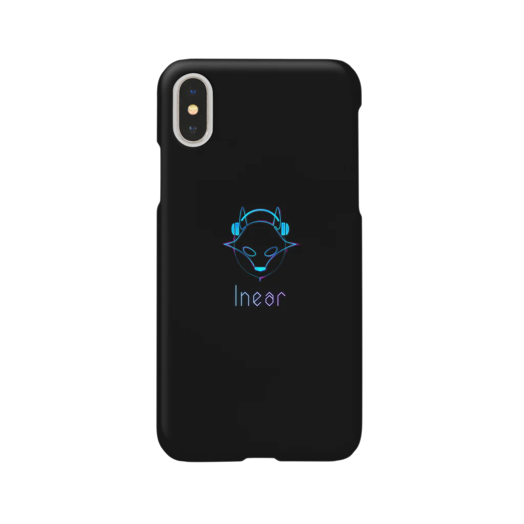 Inear🐺のInear-wolf （BLACK） スマホケース