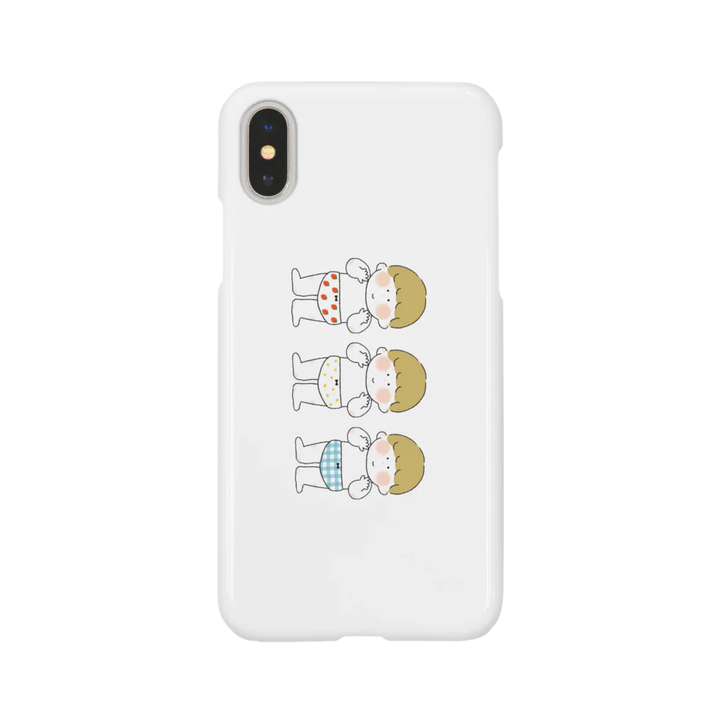 くまのお店🧸のおぱんつきょうだい Smartphone Case