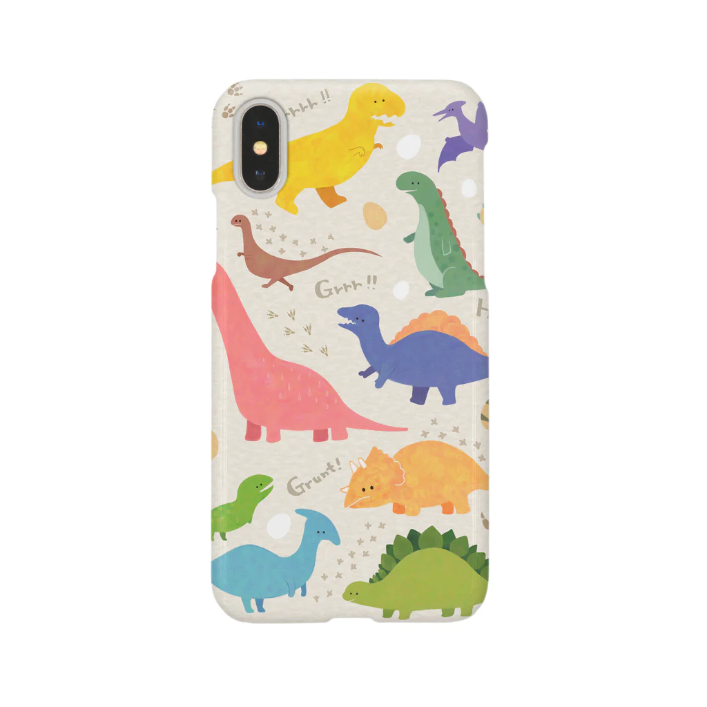 söpöla（そぽら）　　　　　　　　　ｰ世界にたくさんのかわいいを！‐のカラフル恐竜 Smartphone Case