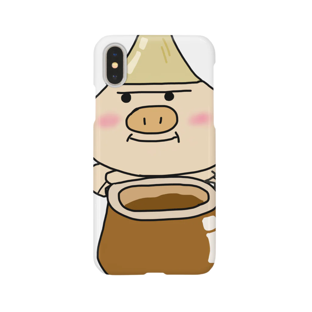 とんきょくんショップのとんきょくんスマホケース Smartphone Case