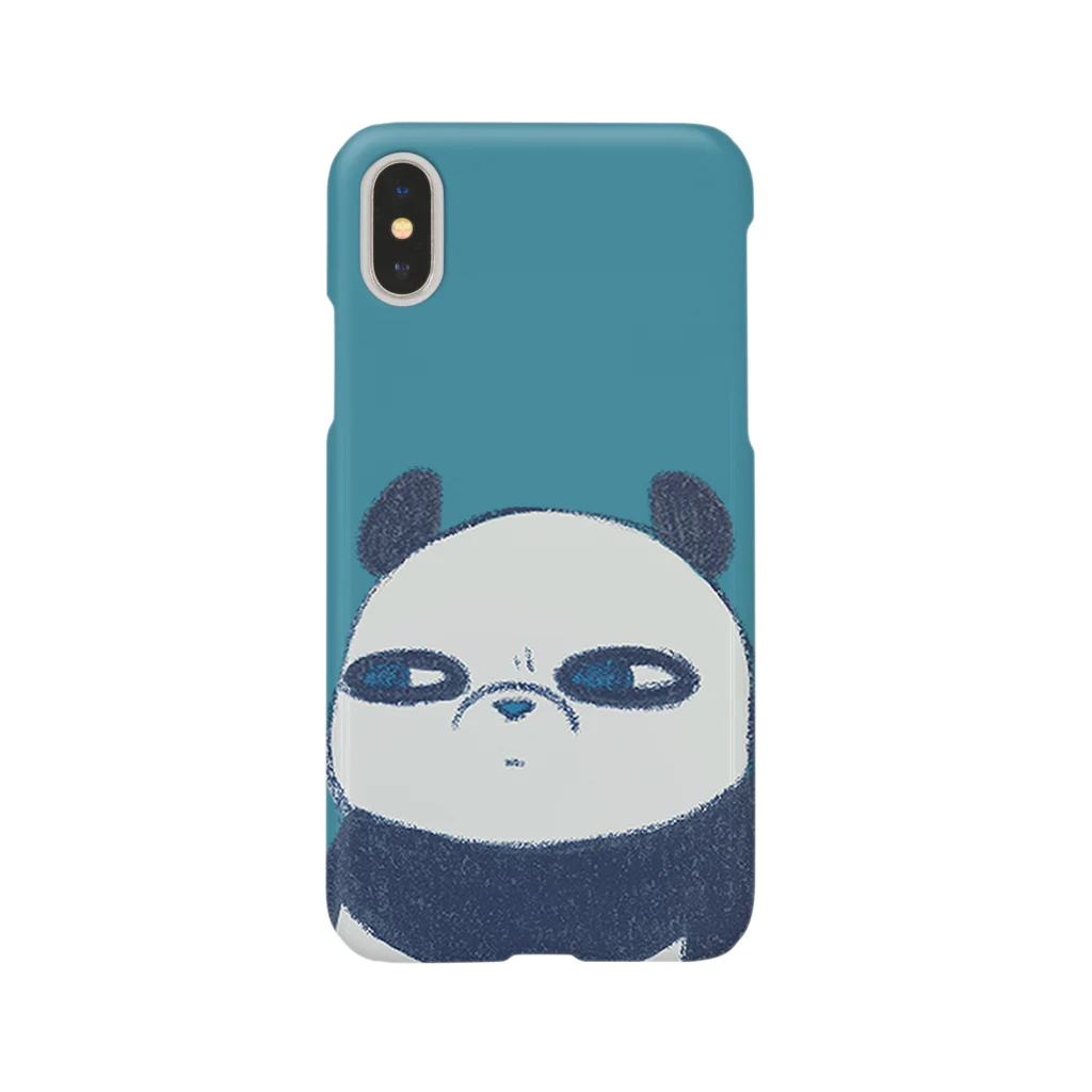kioのふてぶてしいパンダ（だぁさんの顔ドアップ） Smartphone Case