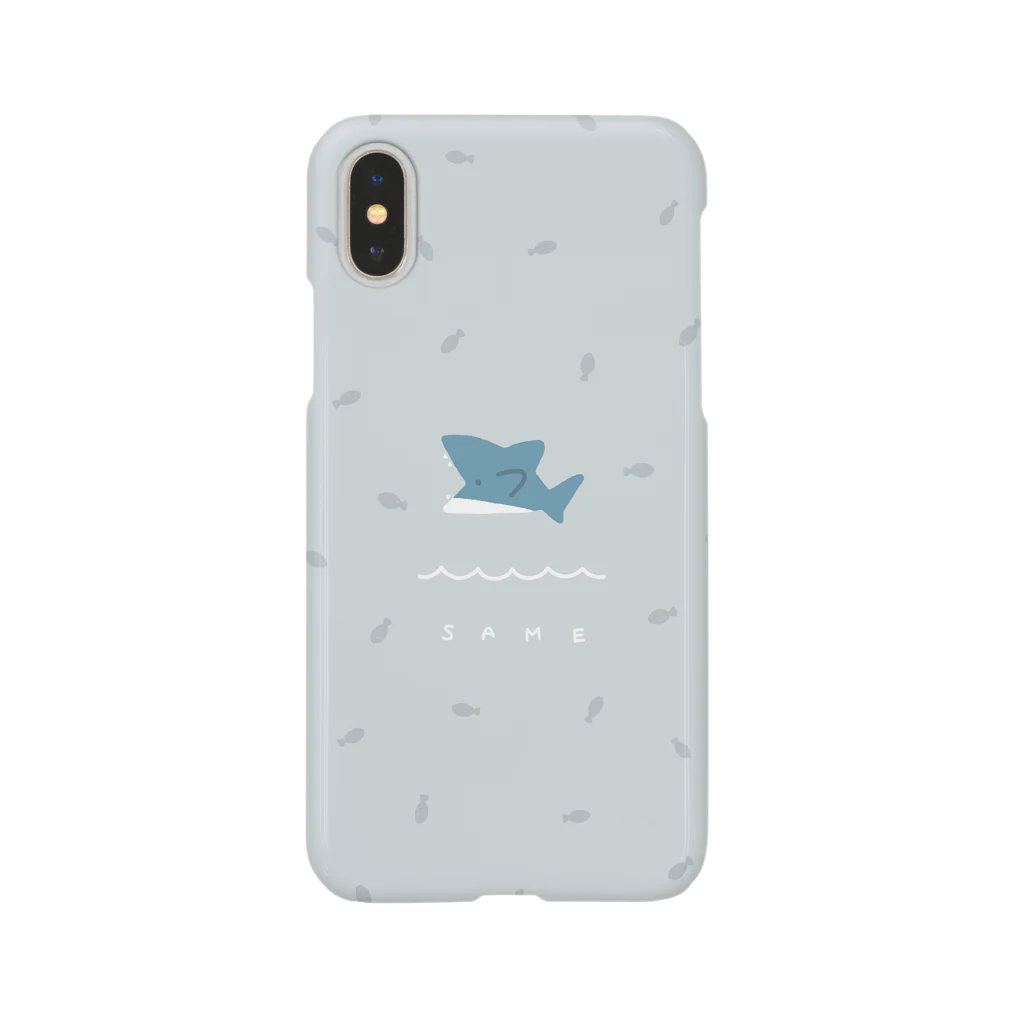 みずしままゆこのサメくん Smartphone Case