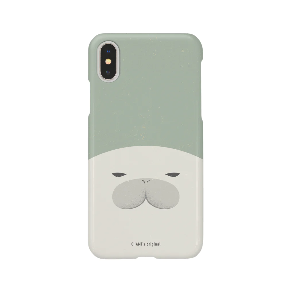 LEMON STOLLENのフラット アザラシ  Smartphone Case